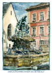 Postkarte Donopbrunnen